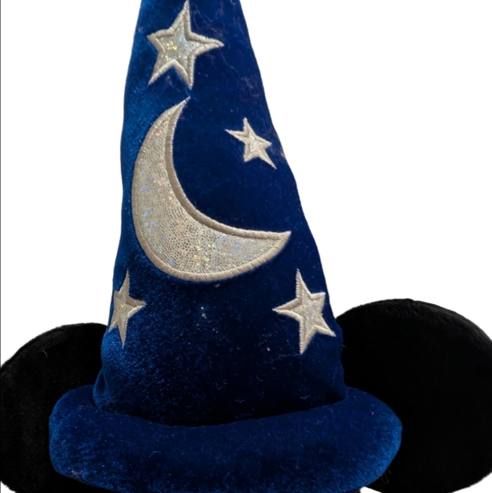 Mickey Mouse Fantasia Sorcerer Plush 24" Disney Toy Collectible - Picture 10 of 12